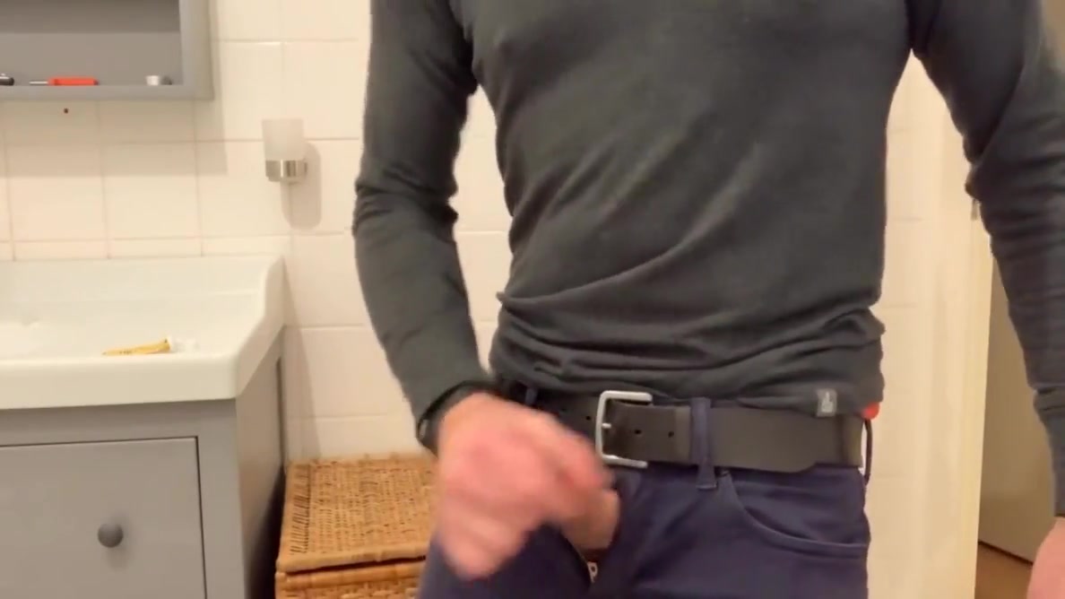Jerking Off And Cumming On My Jeans