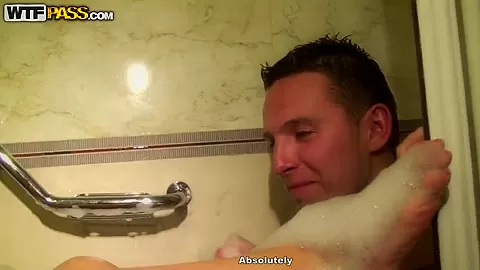 Honry blonde likes when two boys fuck her really hard