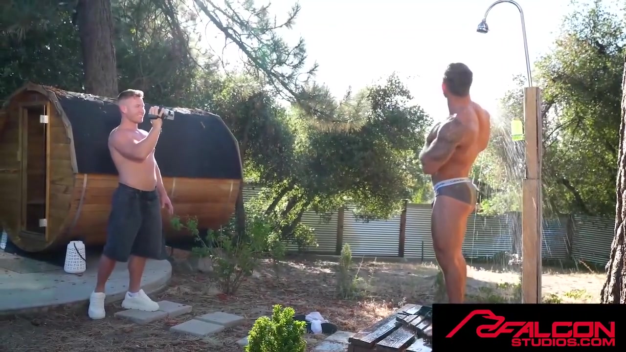 Scott Braun And Sumner Blayne - Bareback Fuck After Sauna Shower