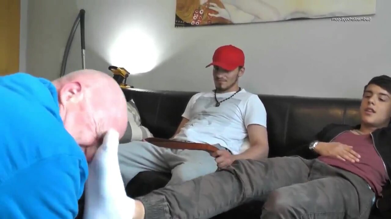 germany master Socks licking