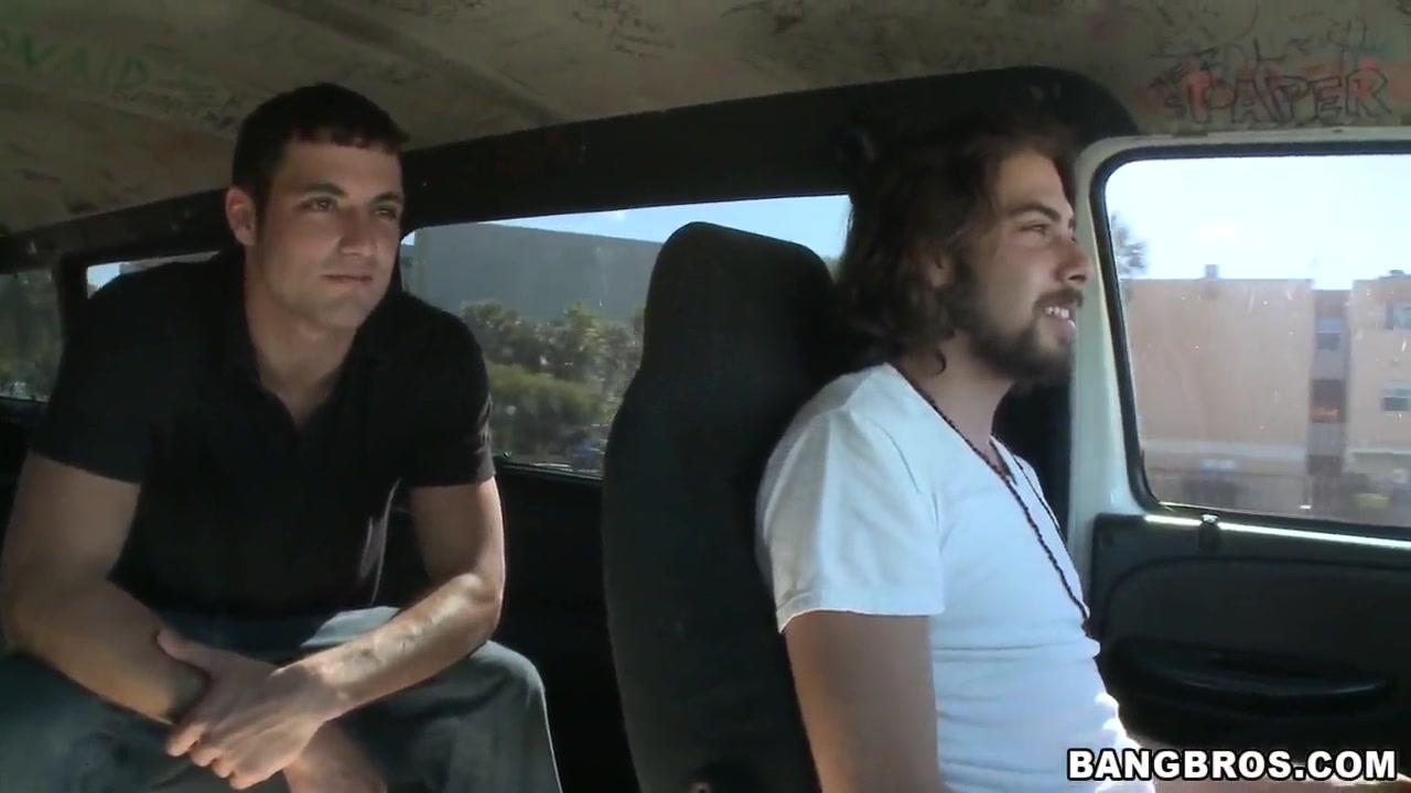 Dirty men talking and having fun of pretty hottie