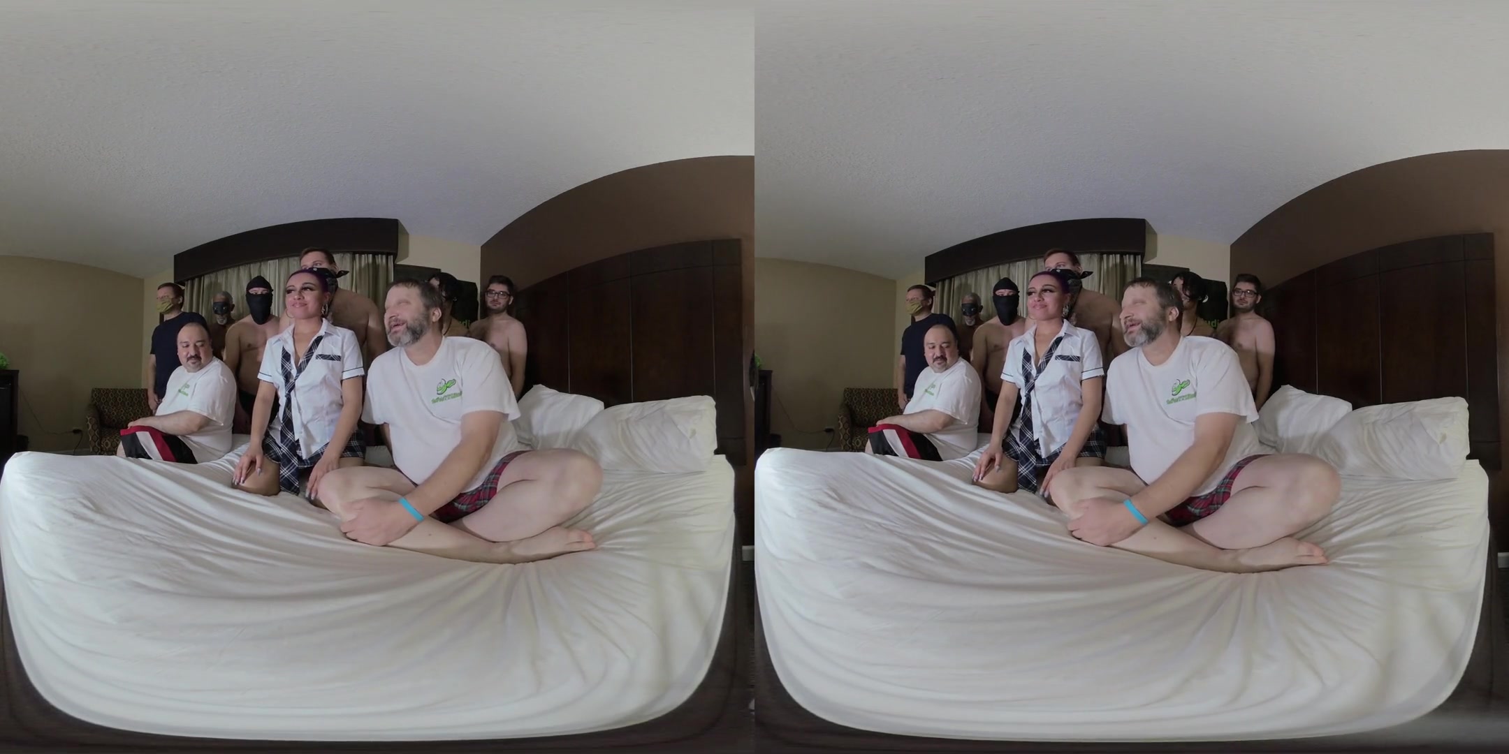 Amanda Angel Gangbang 1 of 3 - Amateur teen 18+ Hardcore Gangbang Facial and Creampie