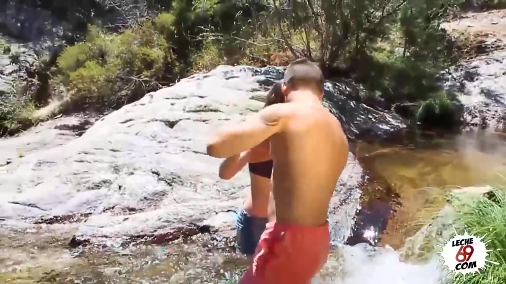 POV Fishing a tiny Spanish teen 18+