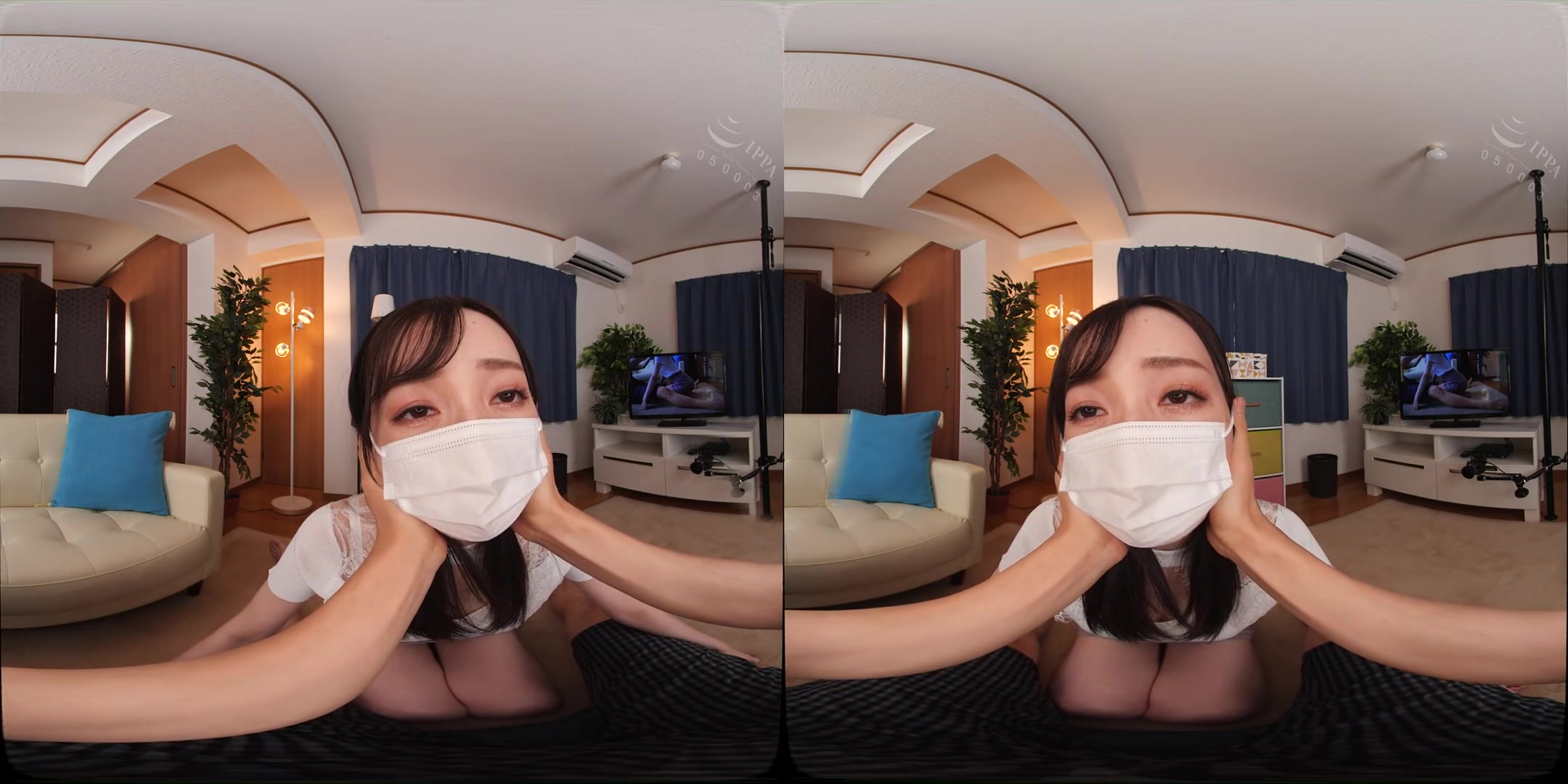 Mask Girl VR - Asian Teen POV Riding Dick - SexLikeReal