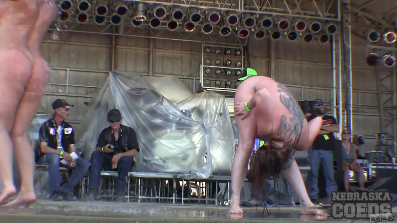 Mature Big Boob Wet T Contest at Abate of Iowa 2014 - NebraskaCoeds