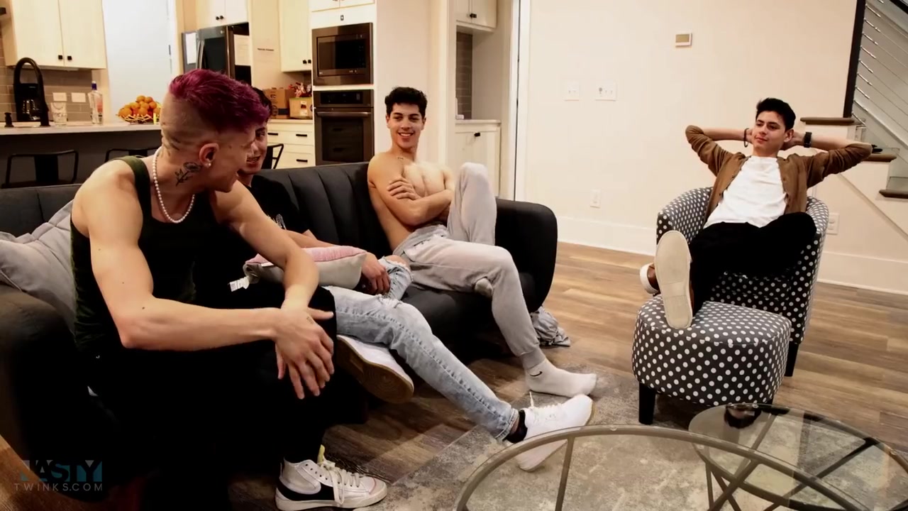 Nastytwinks - Grounded Parts 1-2 - Step Dad Walks In On Twinks Playing Truth Or Dare