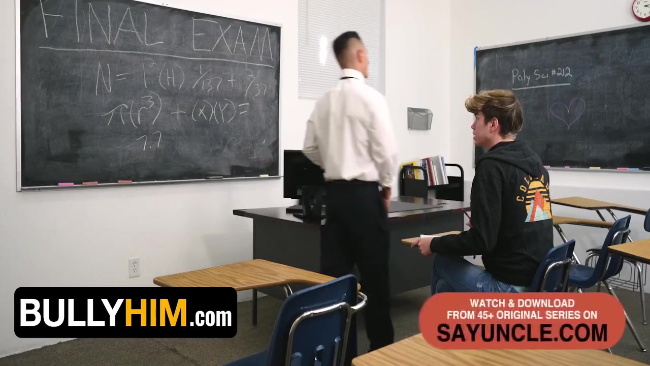 Jordan Is Close To Graduating, But He Needs To Suck Mr. Thirios Hard Cock To 17 Min