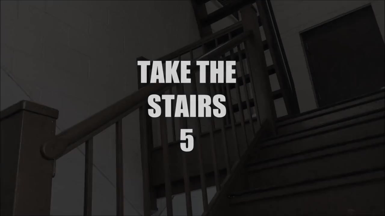 Public Big Booty Squirting- Take The Stairs 5