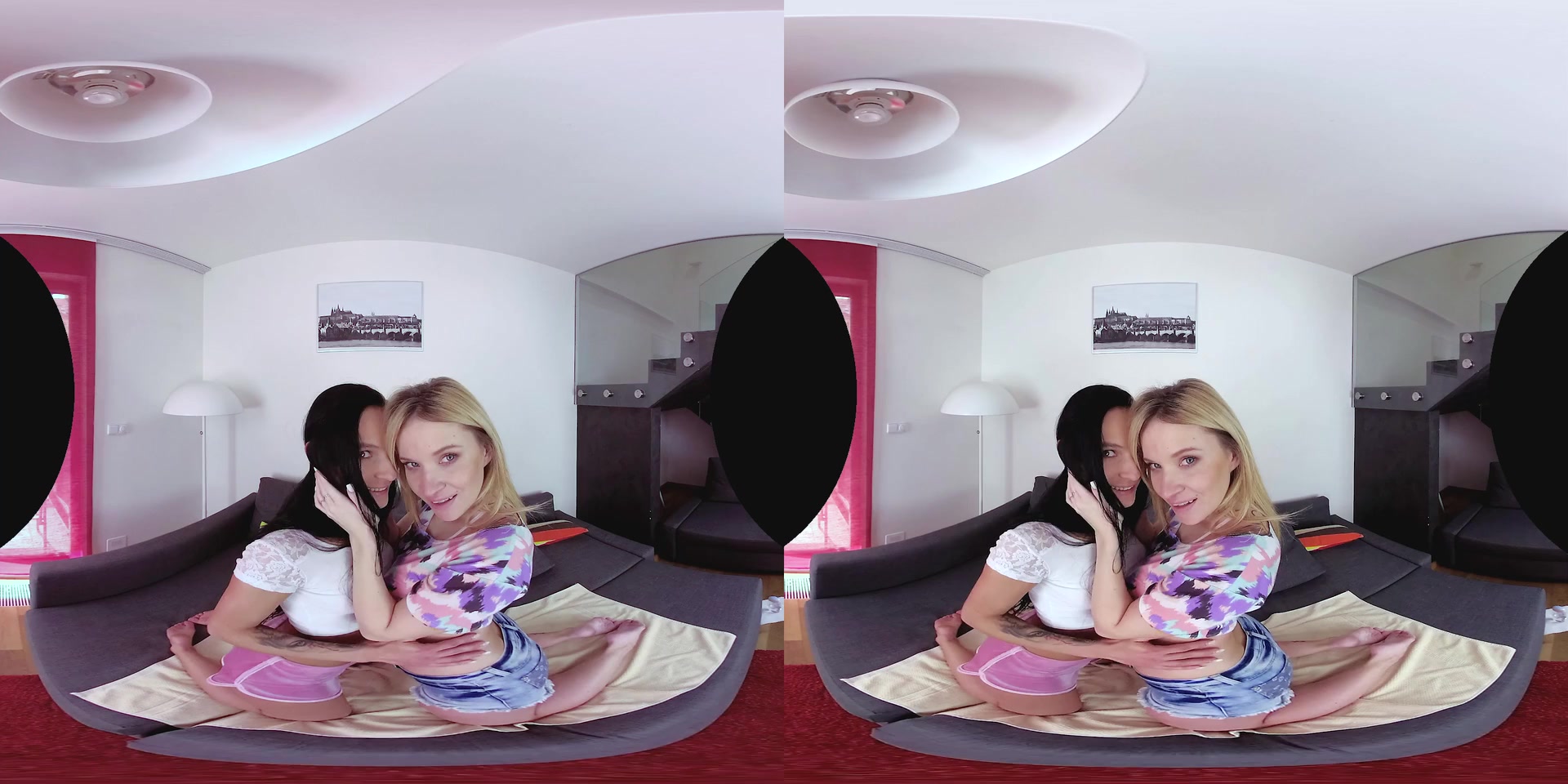 CzechVRFetish 122 Lesbian Pussy Spread Wide