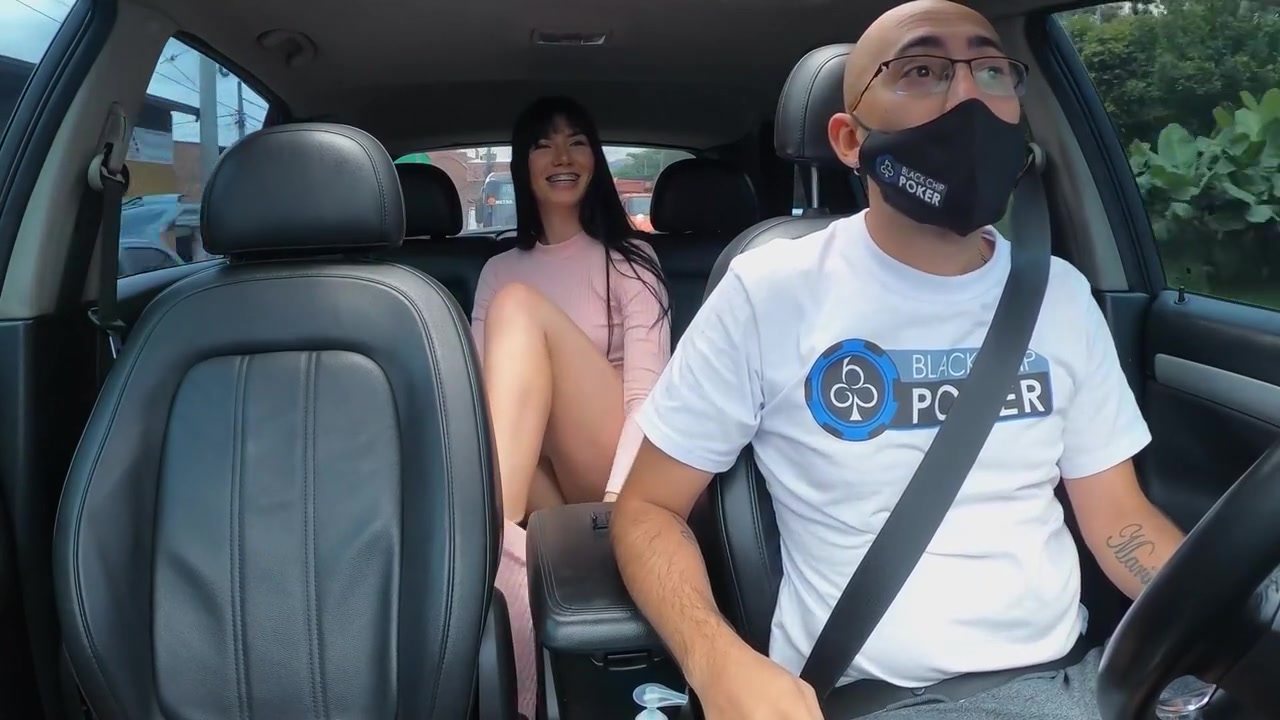 Gets Freaky With Cab Driver - Soldier Huge Cock And Yenifer Chacon