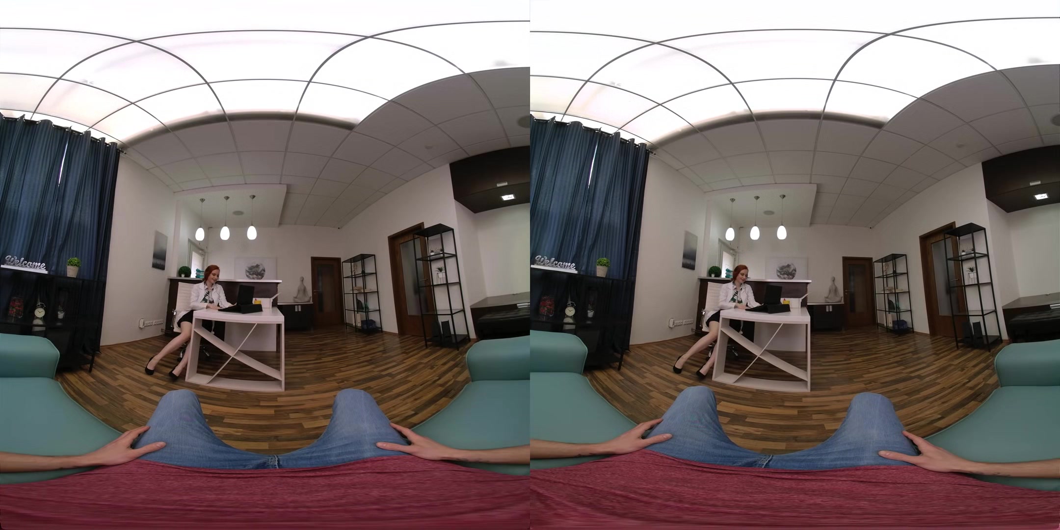 Waiting For The Doctor - Redhead Sheryl X Hardcore VR Porn and Facial