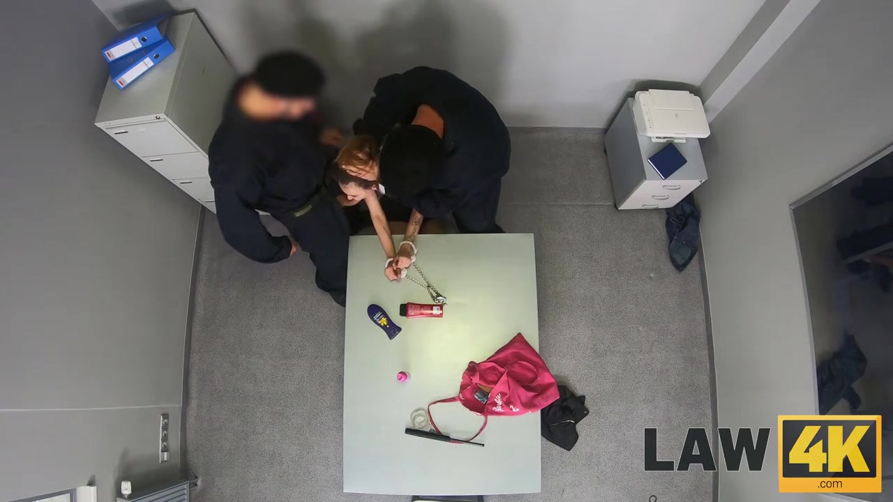 LAW4k. Babe wants to avoid arrest so why satisfies two bad cops
