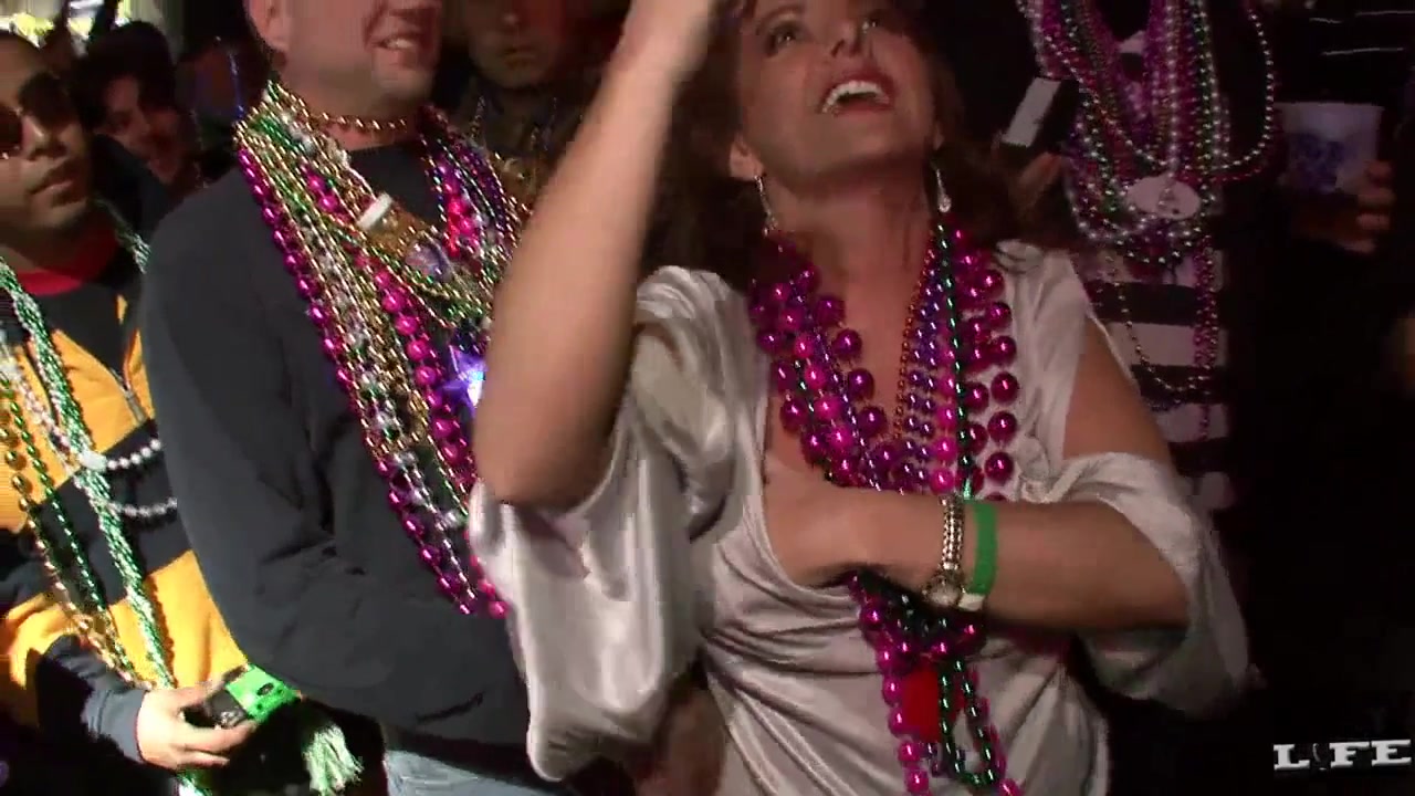 Awesome Mardi Gras Tits - SpringbreakLife