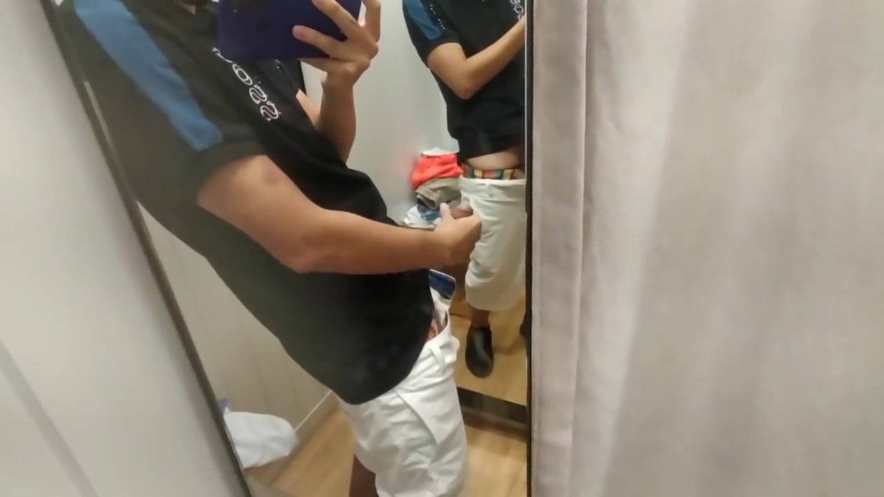 I Follow An Unknown Girl In The Clothing Store And She Sucks My Dick In The Fitting Rooms