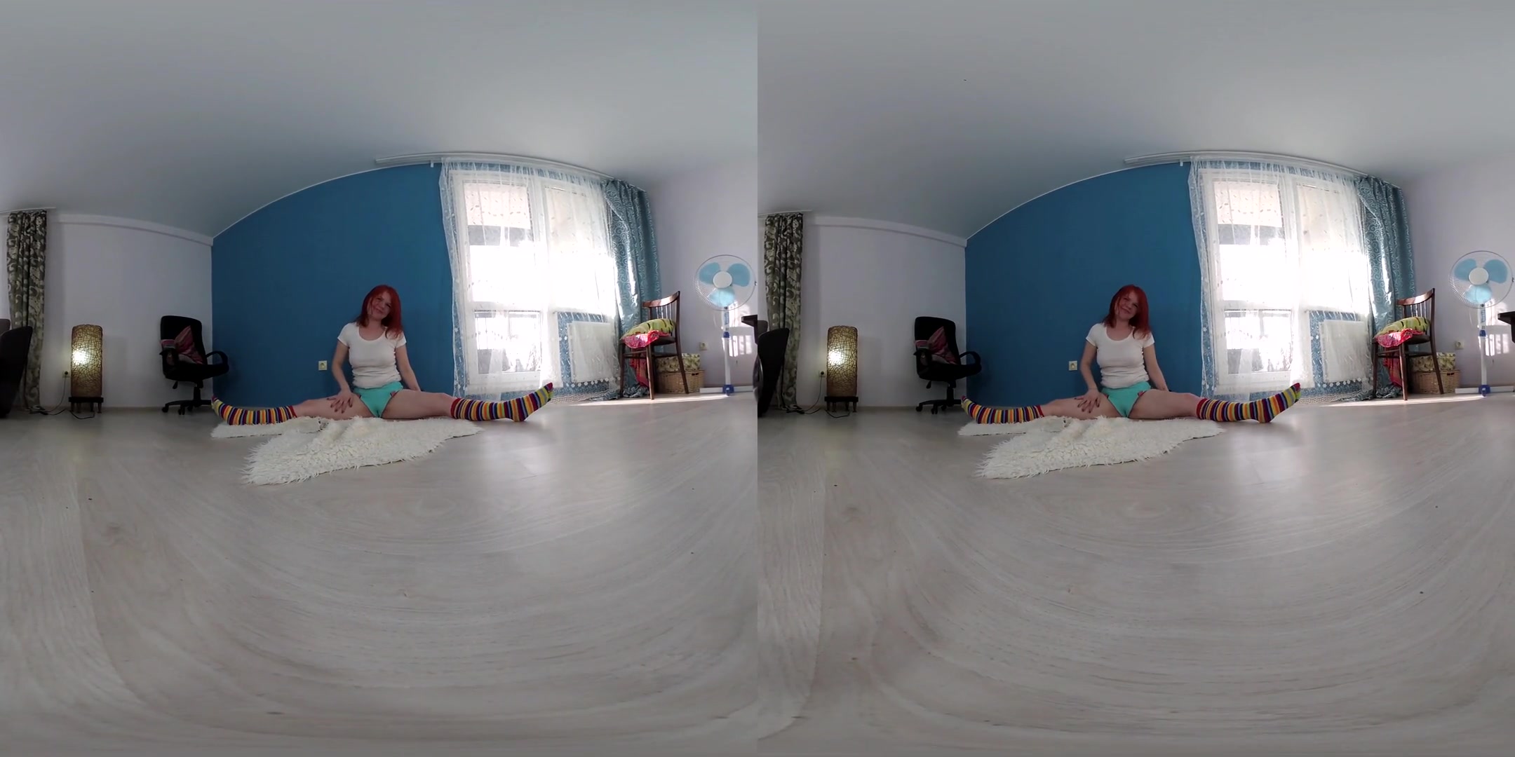 Lissa Red in LissaRed Does Gymnastic - VRmodels