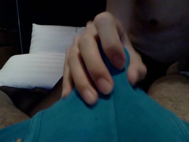 My lovely girlfriend foot-playing with my dick before sucking it