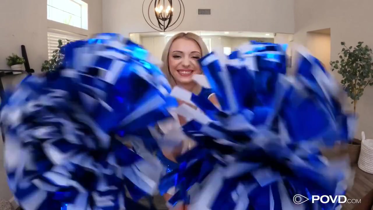 Free Premium Video Hot Cheerleader Slut Rides Coaches Cock Before Game Day With Cecelia Taylor