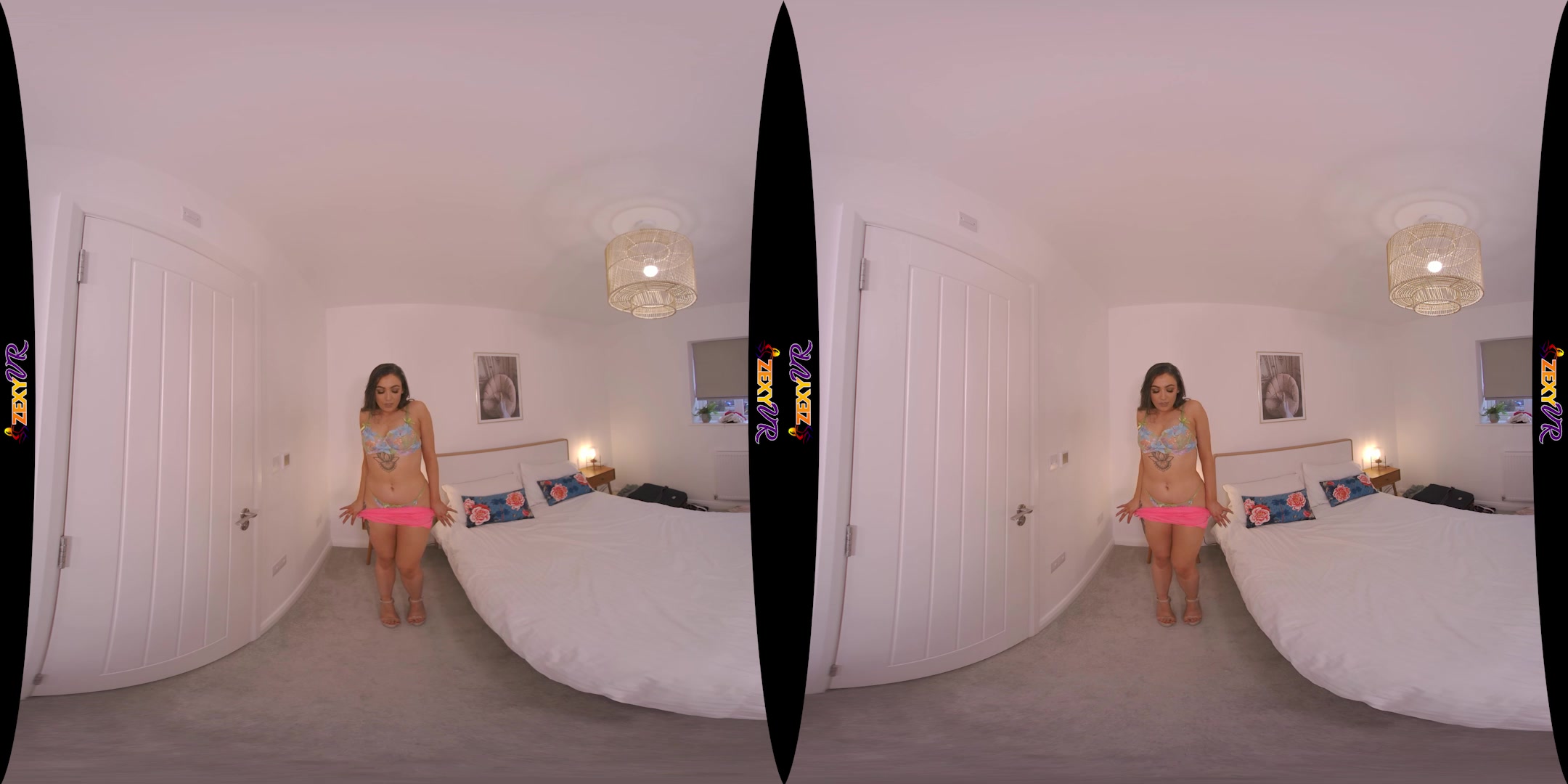 Bedroom Flirt featuring Blossom - ZexyVR