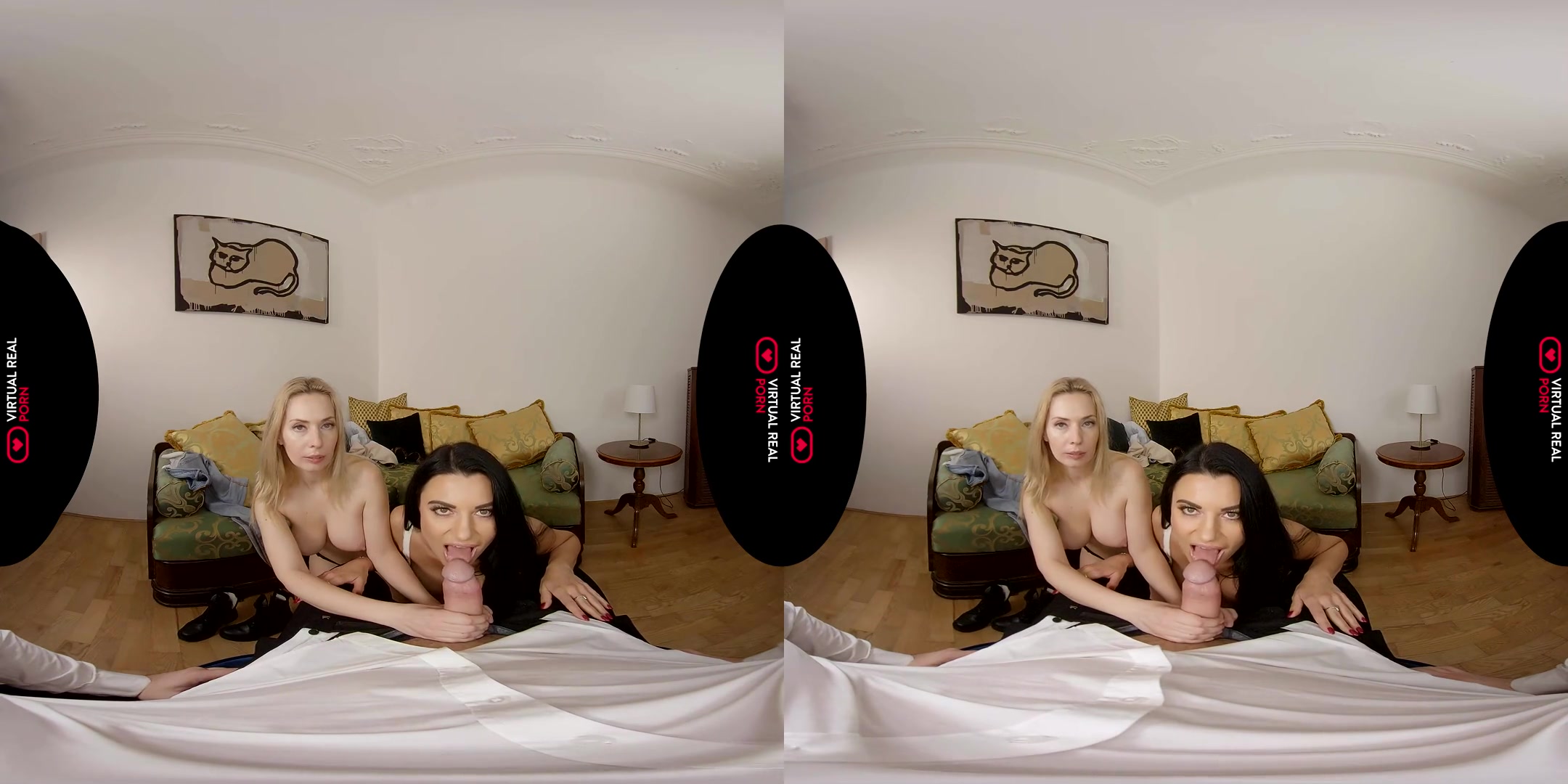 MILF' Day - FFM Big Tits Threesome - SexLikeReal