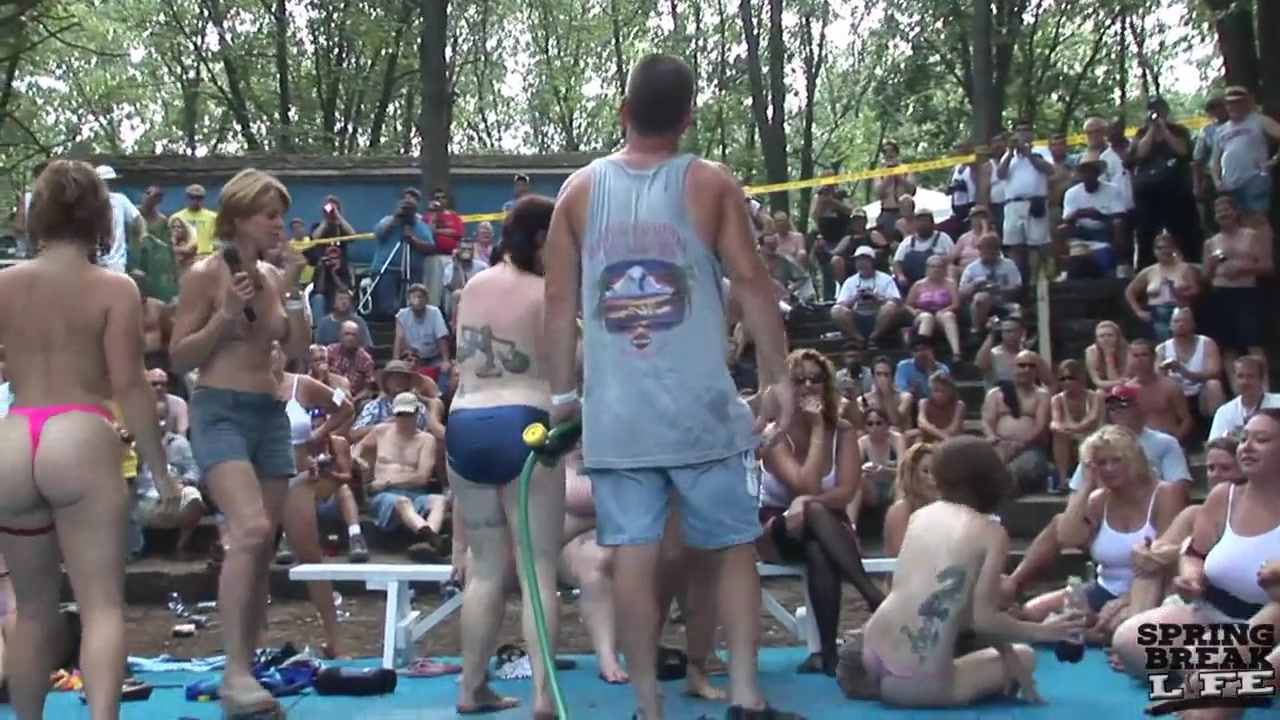 All Naked Wet T at Nudes a Poppin - SpringbreakLife