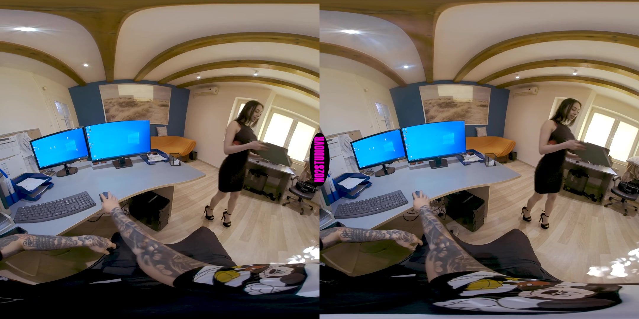 At the Office - Busty Secretary - No2StudioVR