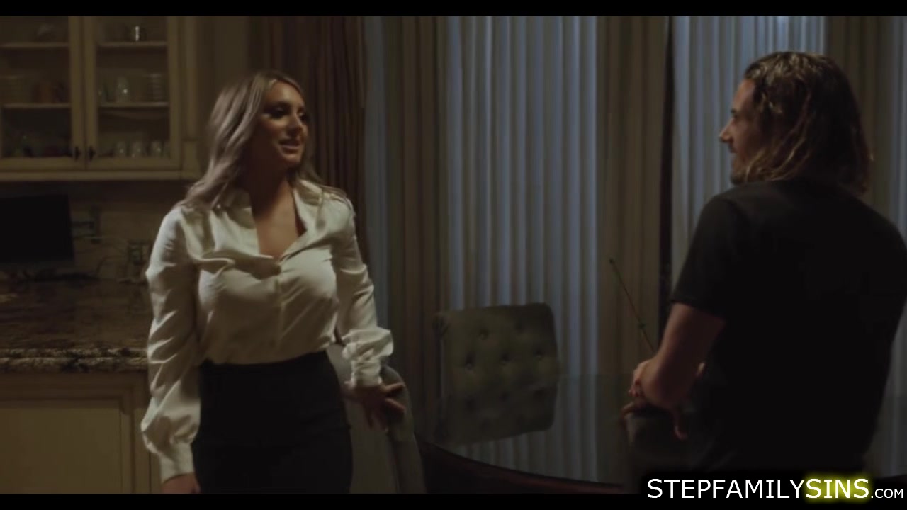 Busty milf deepthroating stepson in law