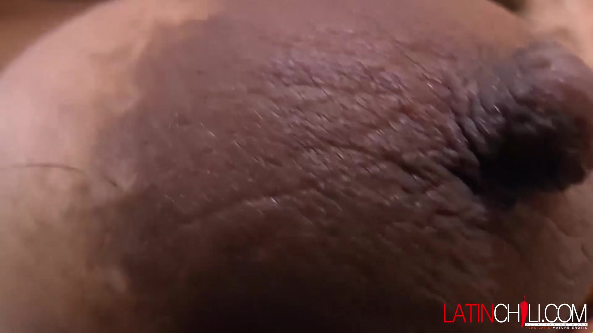 LATINCHILI Latina grendma performs a seductive striptease