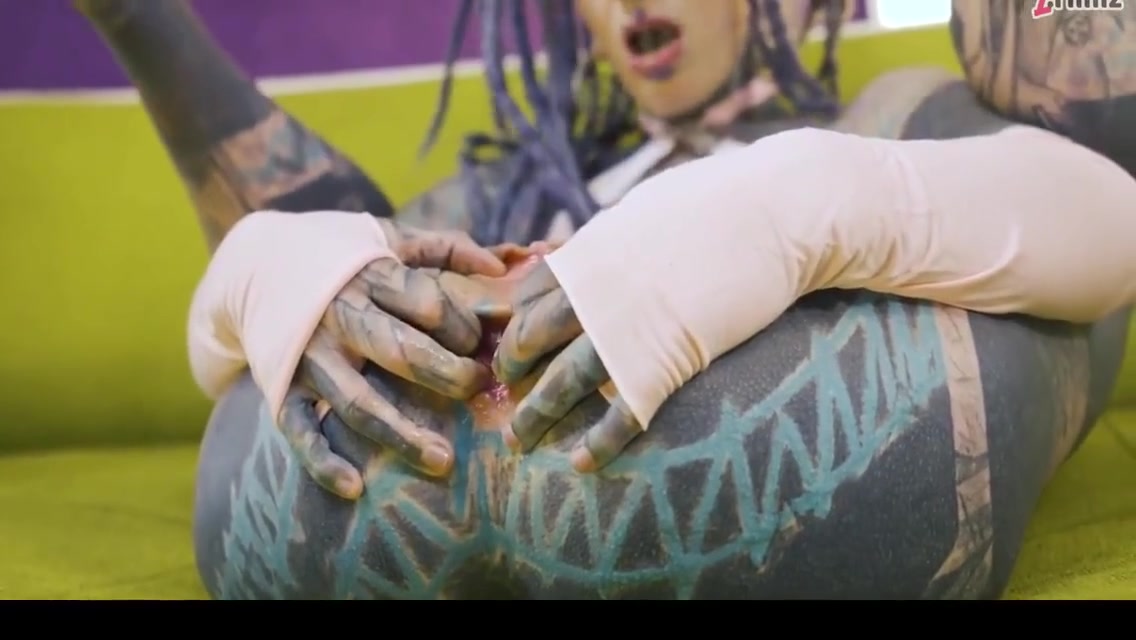 Heavily Tattooed Dap Threesome Hardcore Anal