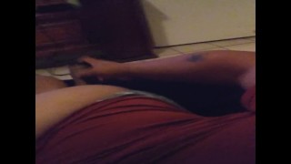 Playing with my toy....