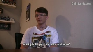   DEBT DANDY 240 -  Straight Twink Gets Fucked In POV To Pay Off His Debts 