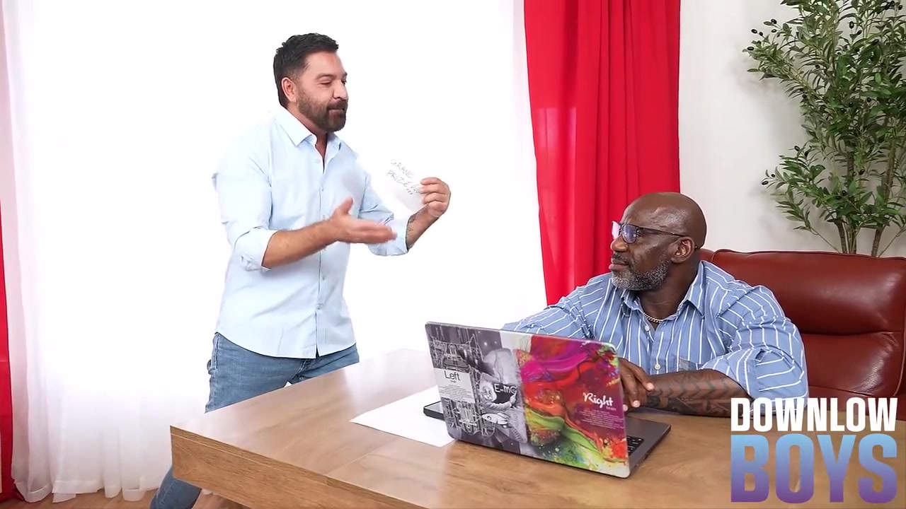 Office Rivals Bareback Fuck With Damien Roux And Dominic Pacifico