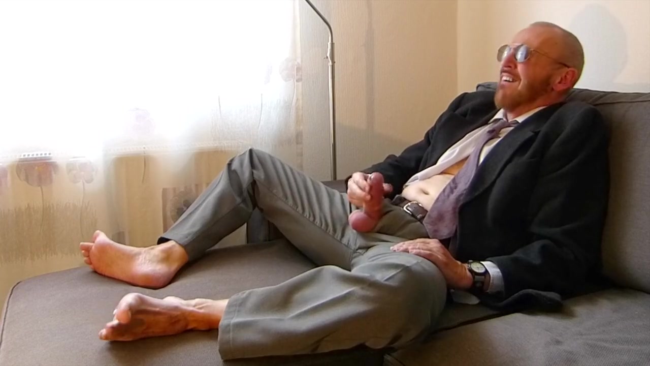 After Work 8 - Showing Off My Feet And Cumming