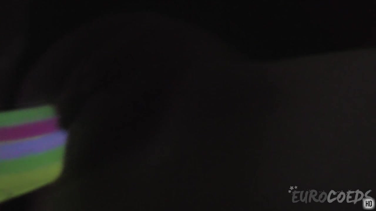 Hot Blonde Poppy Fetish Masturbation Opening Her Wet teen 18+ Pussy Wide With Glowsticks Creative Porn