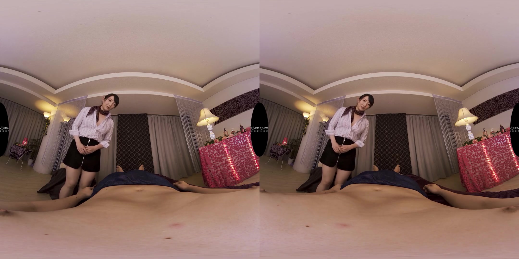Using the G-Cup Body of your Erotic Esthetician; Big Tits Japanese Massage Parlor Happy Ending and Hardcore Sex