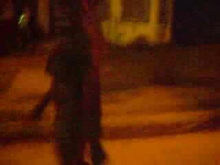 Sexy Ebony want to attract attention of the guys by walking naked