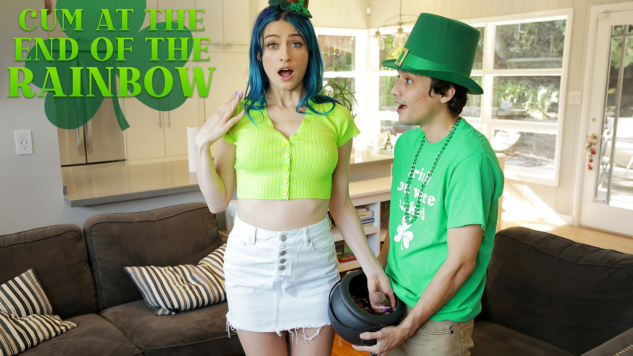 Jewelz Blu in Cum At The End Of The Rainbow - StepsiblingsCaught