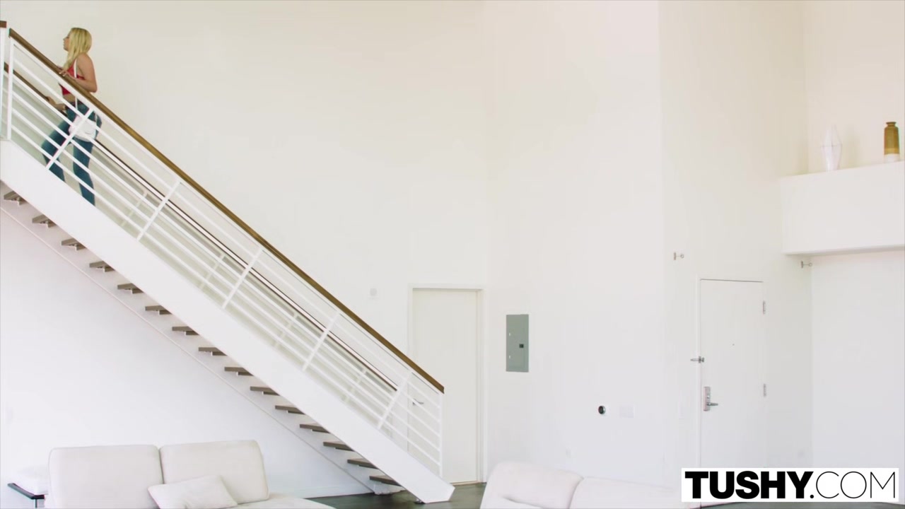 TUSHY Blonde Bombshell Wanted To Be Gaped By Her Professor By Any Means Necessary