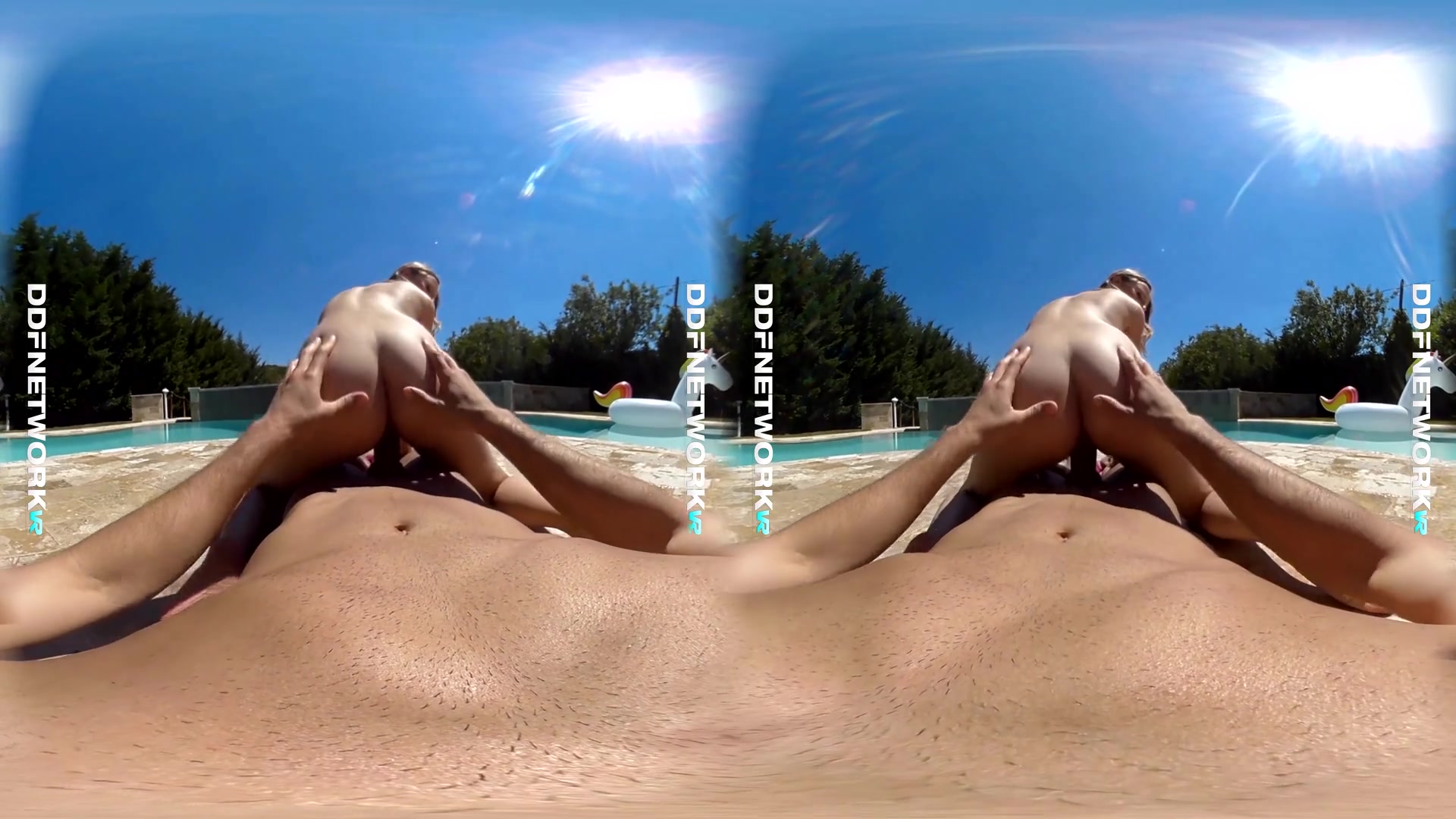 Lady Bug in Hot teen 18+ Banged: Hardcore Boy-Girl Fuck by the Pool - DDFNetworkVR