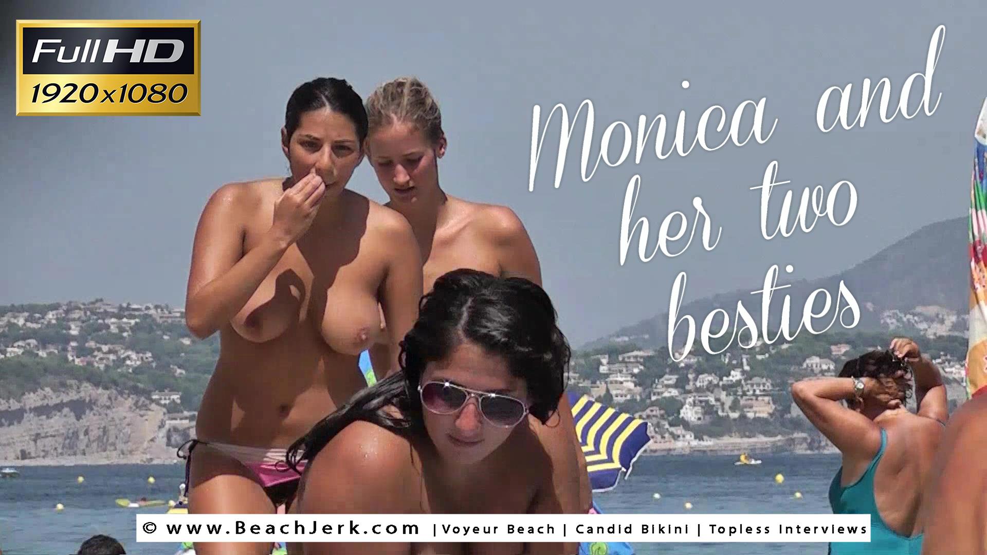 Monica and her two besties - BeachJerk