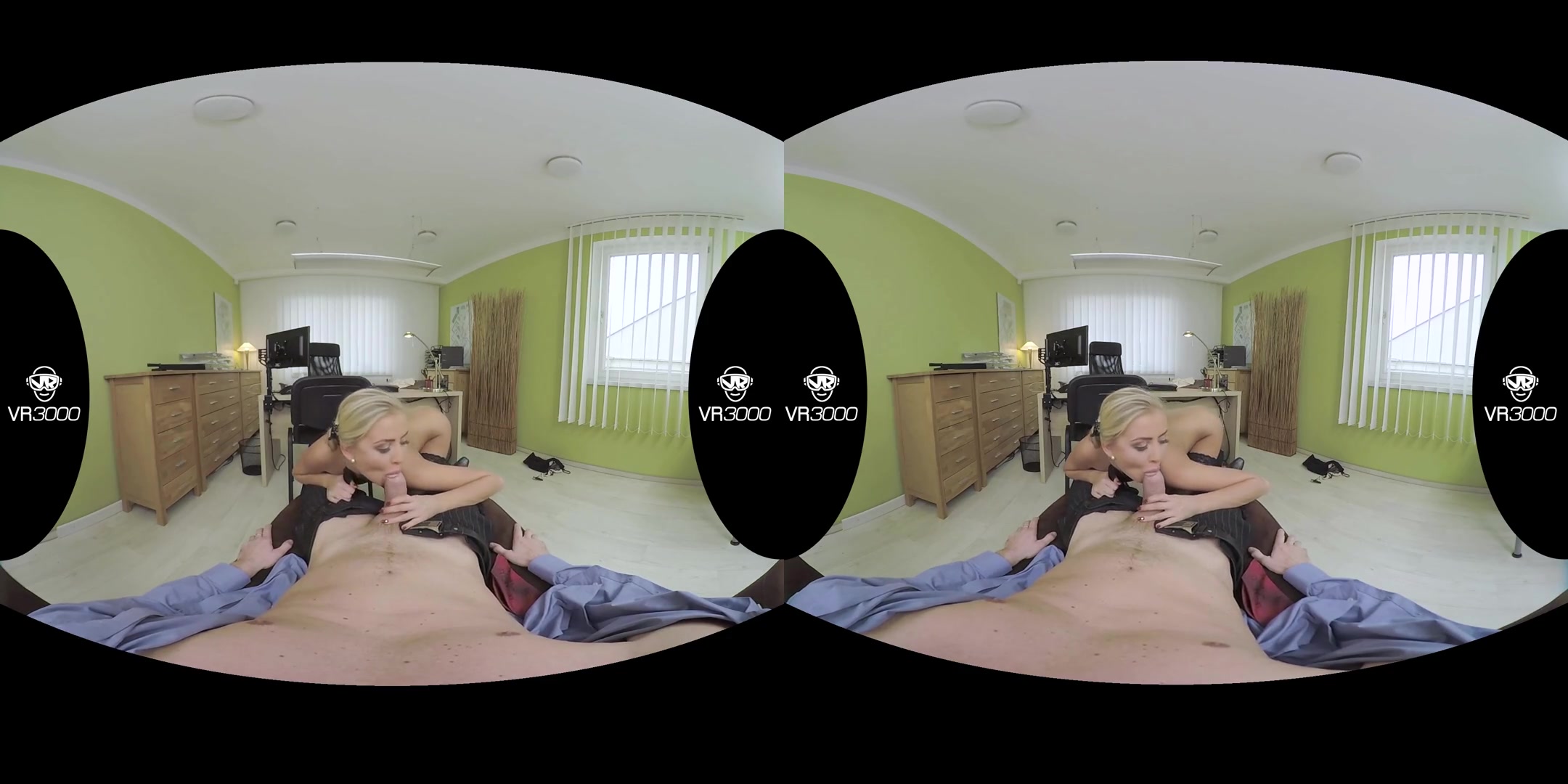Cayla Lyons in The Horny Secretary - VR3000