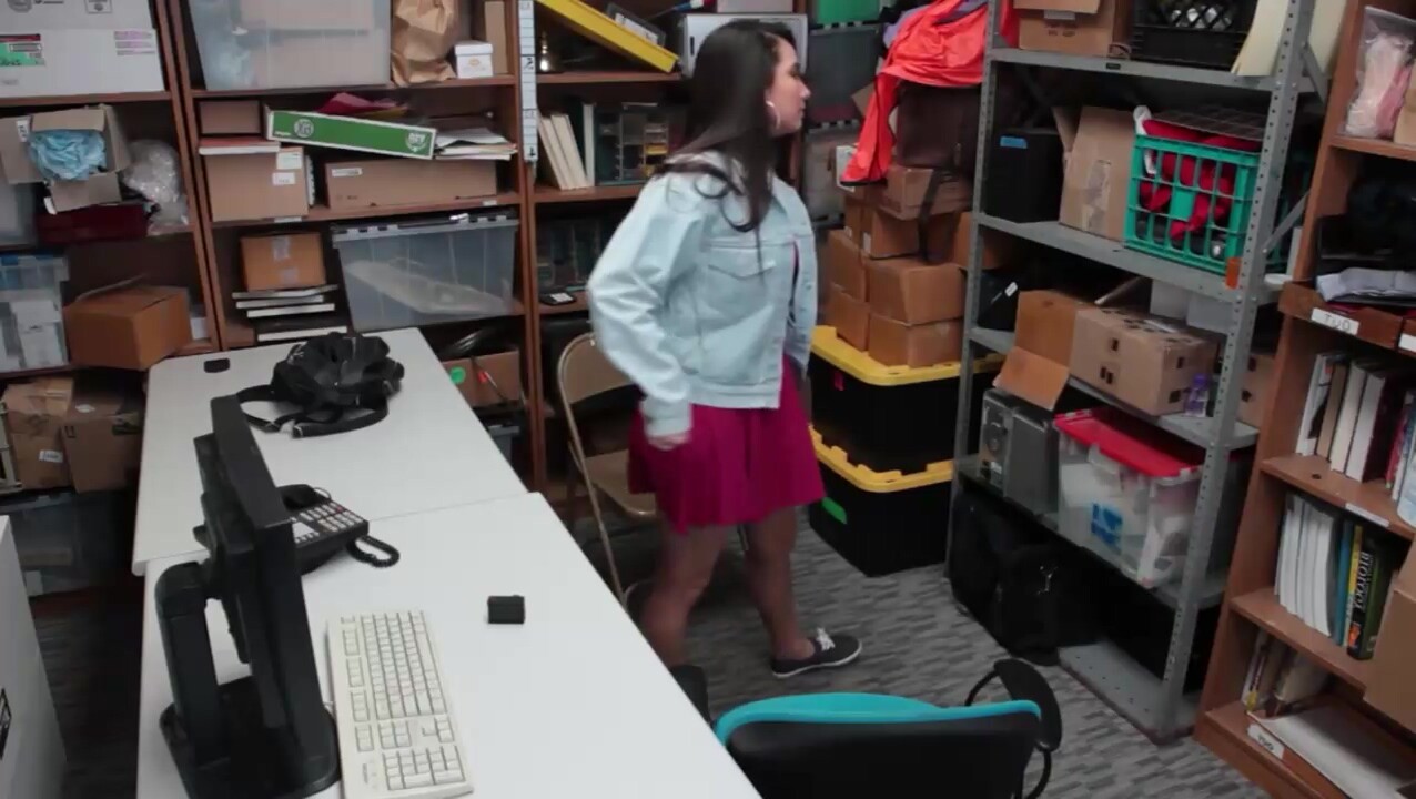 naughty girl gets fucked from the officer