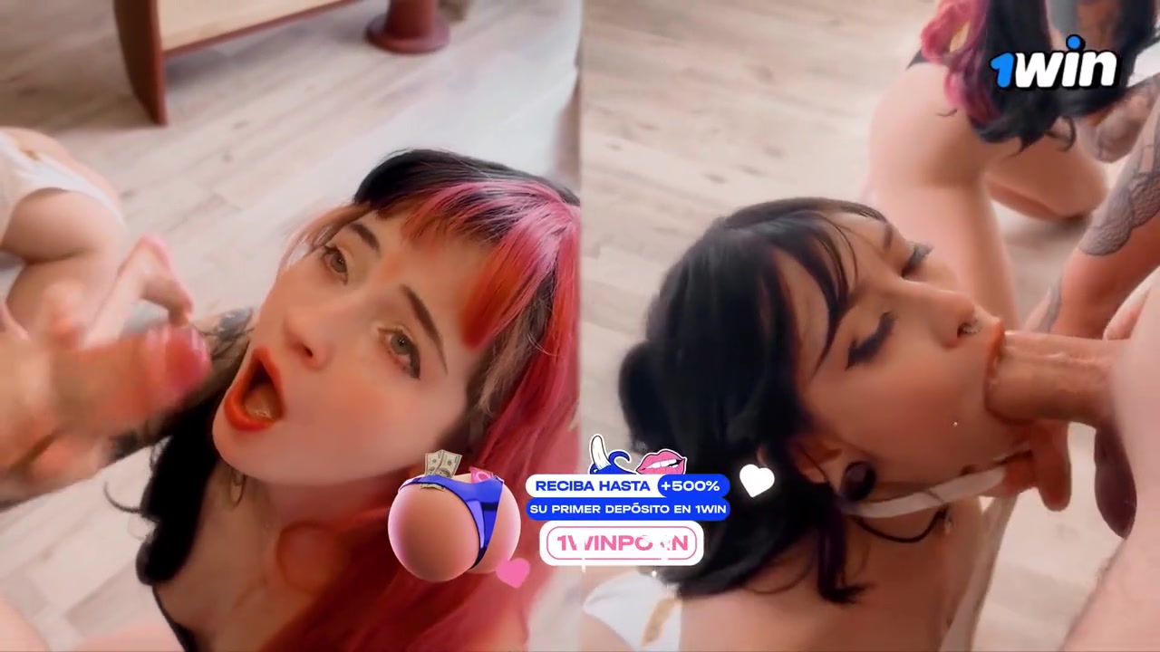 Apuesta Con Mi Amiga Para Follar Los 4 - Bastian Blanc, Emma Fiore And Meg Vicious