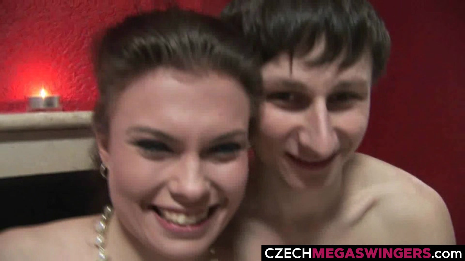 Amateur Threesome at Swingers Party