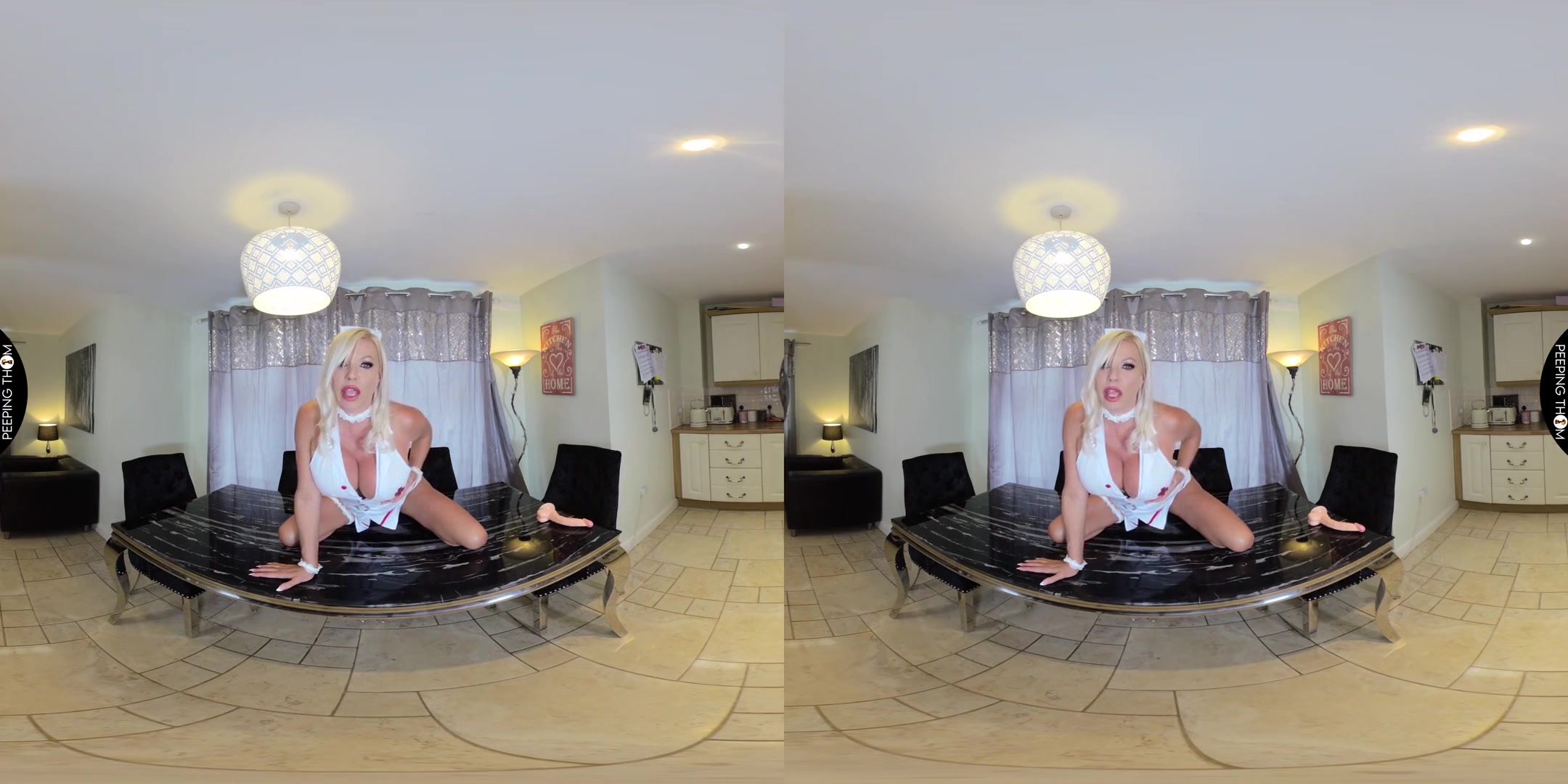 Double Jab Me - Big Tits Amateur Blonde 3D Porn Solo