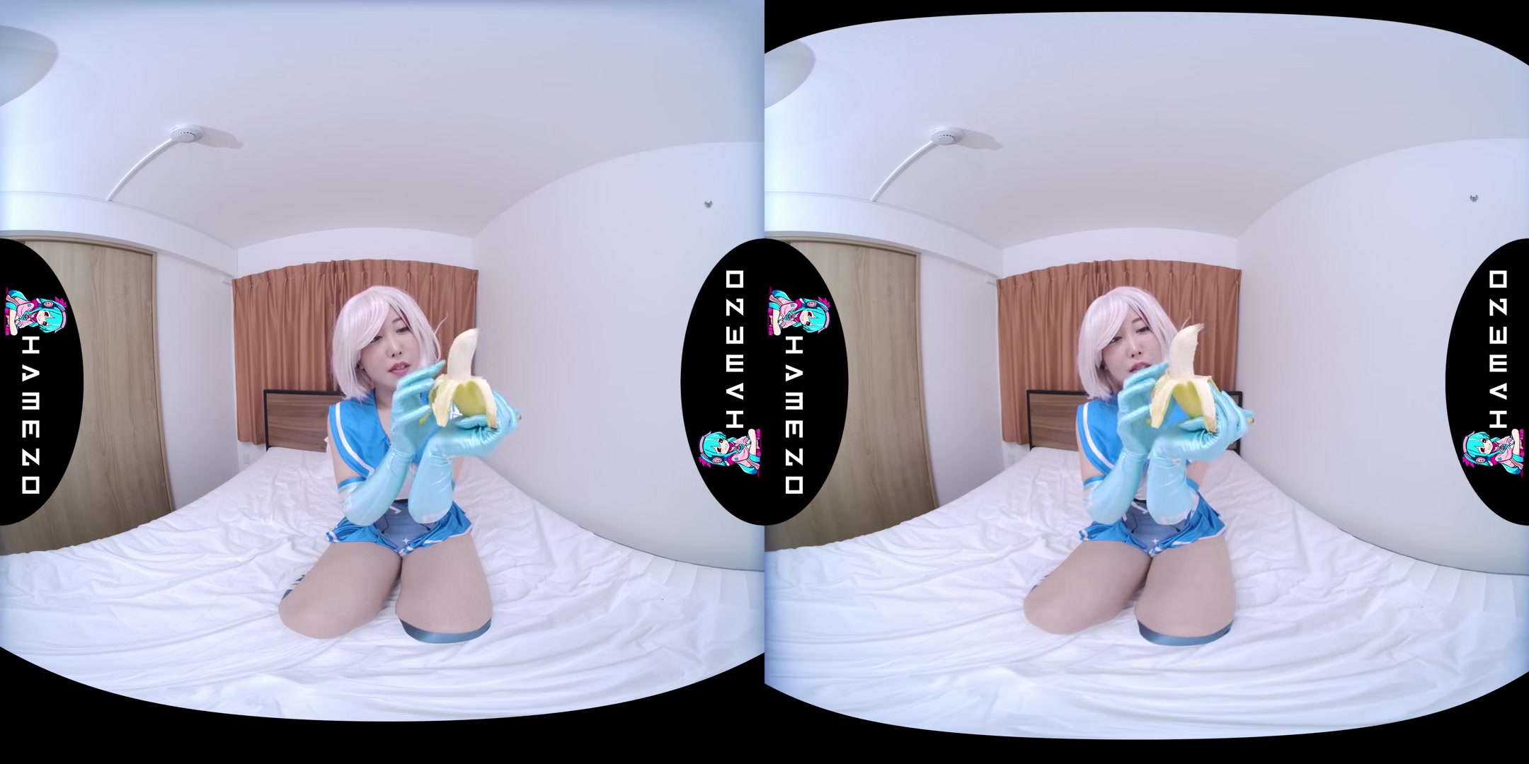 Japanese Cosplayer Maria Nishikawa Rides A Big Hard Cock