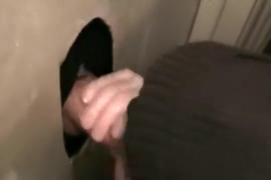 Gloryhole service of hung biggest Wall St. lad