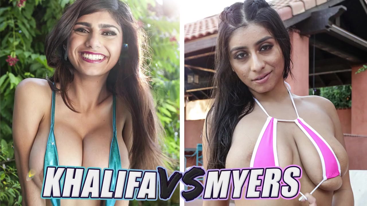 Mia Khalifa And Violet Myers In Battle Of The Goats Vs