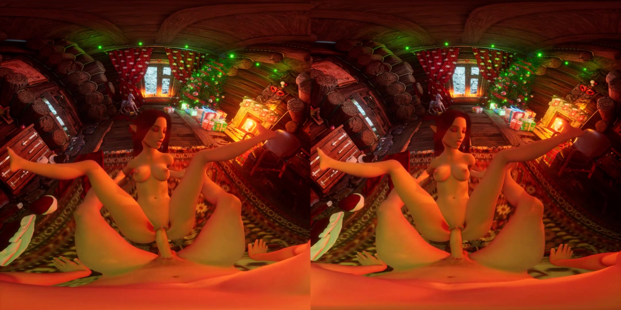 Santa Cums On Elf - Cute CGI Elf Porn - SexLikeReal