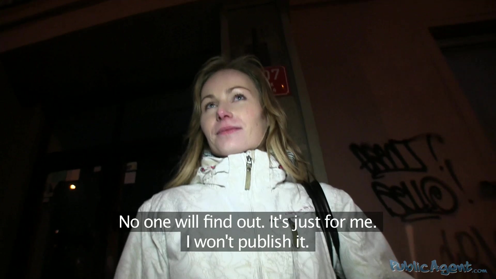 PublicAgent Movie Scene. Radka