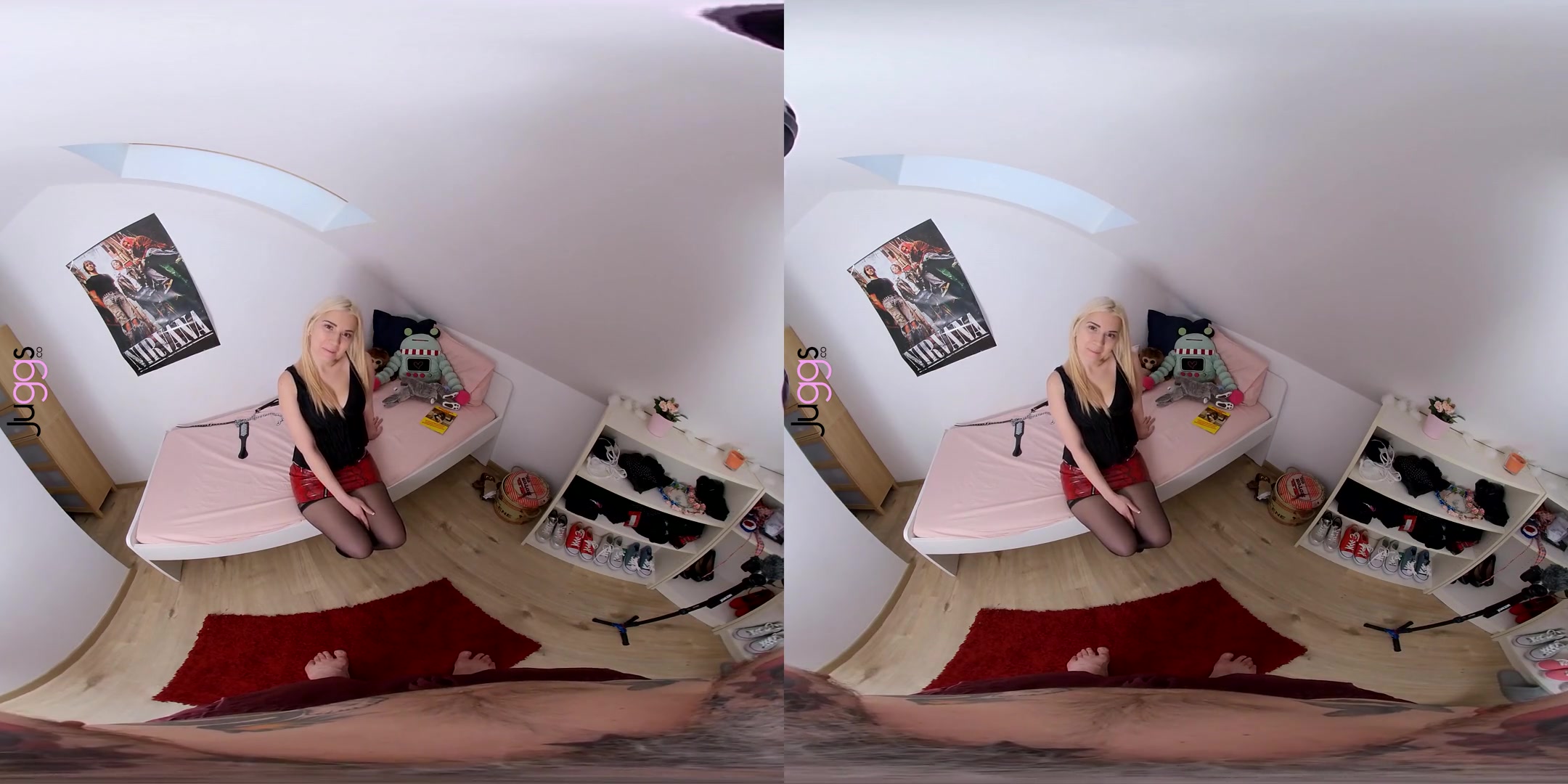 Busty Blondie Kinky teen 18+ Foreplay